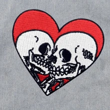 The True Love Till Death Embroidered Patch, Sew-On Or Iron-On Applique, DIY Decorative Badge, Suitable For Clothes, Shoes, Bags, Hats Halloween Valentine's Day Valentines Summer, School