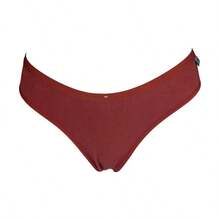 100% Cotton Comfort Thong Panties - 彩色 - 查看 1