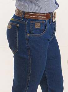 Traditional Country Pants - 水瓶藍 - 查看 4