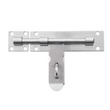 LIVINGANDHOME Living And Home Pine Wood Garden Gate With Latch - Natural - View 8