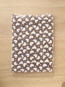 A Polyester Fiber, Cute-Style, Breathable, Washable, Thick Pet Bed Pad, Suitable For Small And Medium Cats And Dogs All Year Round (Suitable For Happy Dogs Like Teddy/Teddy Bear, Not Suitable For Large Dogs)