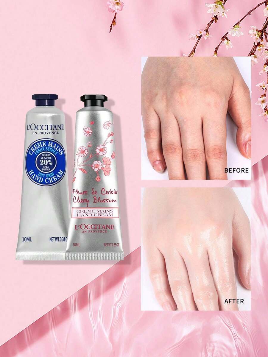 L'Occitane en Provence Mini Hand Cream 4Piece Set 10ml*4(Shea Butter