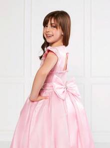 Girls Dresses - Màu Hồng baby - Xem 5