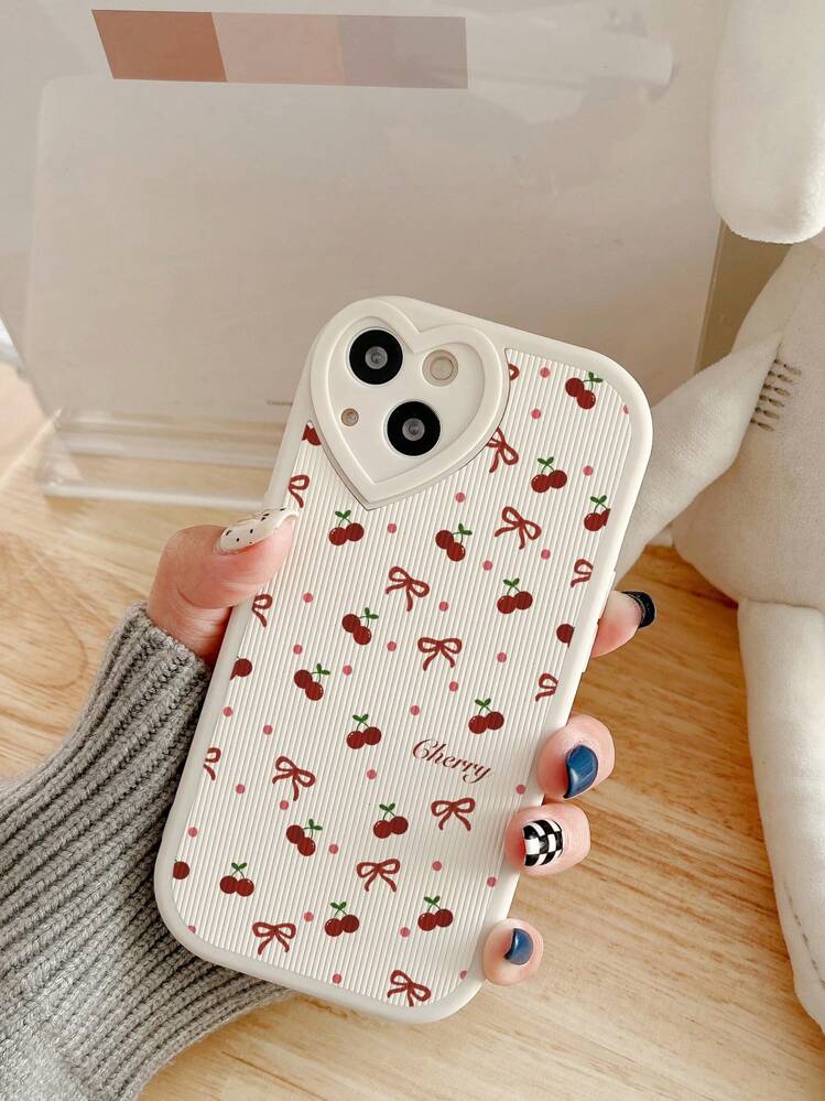 1 Ốp lưng điện thoại bảo vệ bằng da PU họa tiết quả anh đào thanh lịch tương thích với iPhone 11, 12, 13, 14, 11 Pro Max, 12 Pro Max, 13 Pro Max, 14 Pro Max, XR, 15, 15 Pro, 15 Pro Max, iPhone 16, 16 Pro, 16 Plus, 16 Pro Max Chống nước, Chống sốc, Chống rơi, Chống trầy xước - Nhiều màu - Xem 1