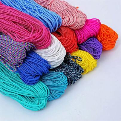 1 件 5 码 3 毫米伞绳挂绳手工制作 DIY 绳手链制作