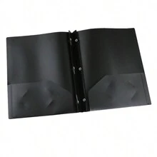 Heavy Duty Plastic Folders With 2 Pockets For Letter Size Paper, Assorted Color,Poly Folders, Plastic Pocket Folder With Business Card Slot,For School/Home/Office,Pack Of  1 - Çok renkli - Görünüm 16