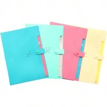 Bìa đựng hồ sơ có họa tiết nụ cười, khổ A4, phù hợp với những nơi như trường học, văn phòng. - thư mục nụ cười - Xem 4