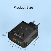 2USB+2PD 兼容 15 充电器超快速充电 iPad 充电器 USB C 壁式充电器快速充电兼容 16 15 14 13 12 11 Pro Max XS X SE2022 iPad,Android 手机壁挂式适用于办公室、学校、宿舍和家庭,超快速充电器兼容 ,旅行充电器插头,快速充电,送给家人、朋友、孩子、生日、圣诞节、冬季的礼物,适合旅行、办公室、宿舍和家庭多端口,适配器 Nan - 查看 10