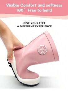 Botas de lluvia para niños cómodas de explorador - Impermeables, antideslizantes, cálidas, duraderas y transpirables, para las aventuras al aire libre de niños y niñas, perfectas para días lluviosos, senderismo y campamento