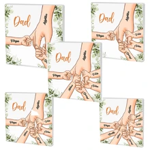 1 Tấm bảng acrylic khắc tên theo yêu cầu, quà tặng Ngày của Cha từ con gái và con trai, thích hợp cho Ngày của Cha, sinh nhật, Giáng sinh, Lễ Tạ ơn, quà tặng gia đình cá nhân hóa, lễ tốt nghiệp, lịch các ngày lễ. - Trong sáng - Xem 2