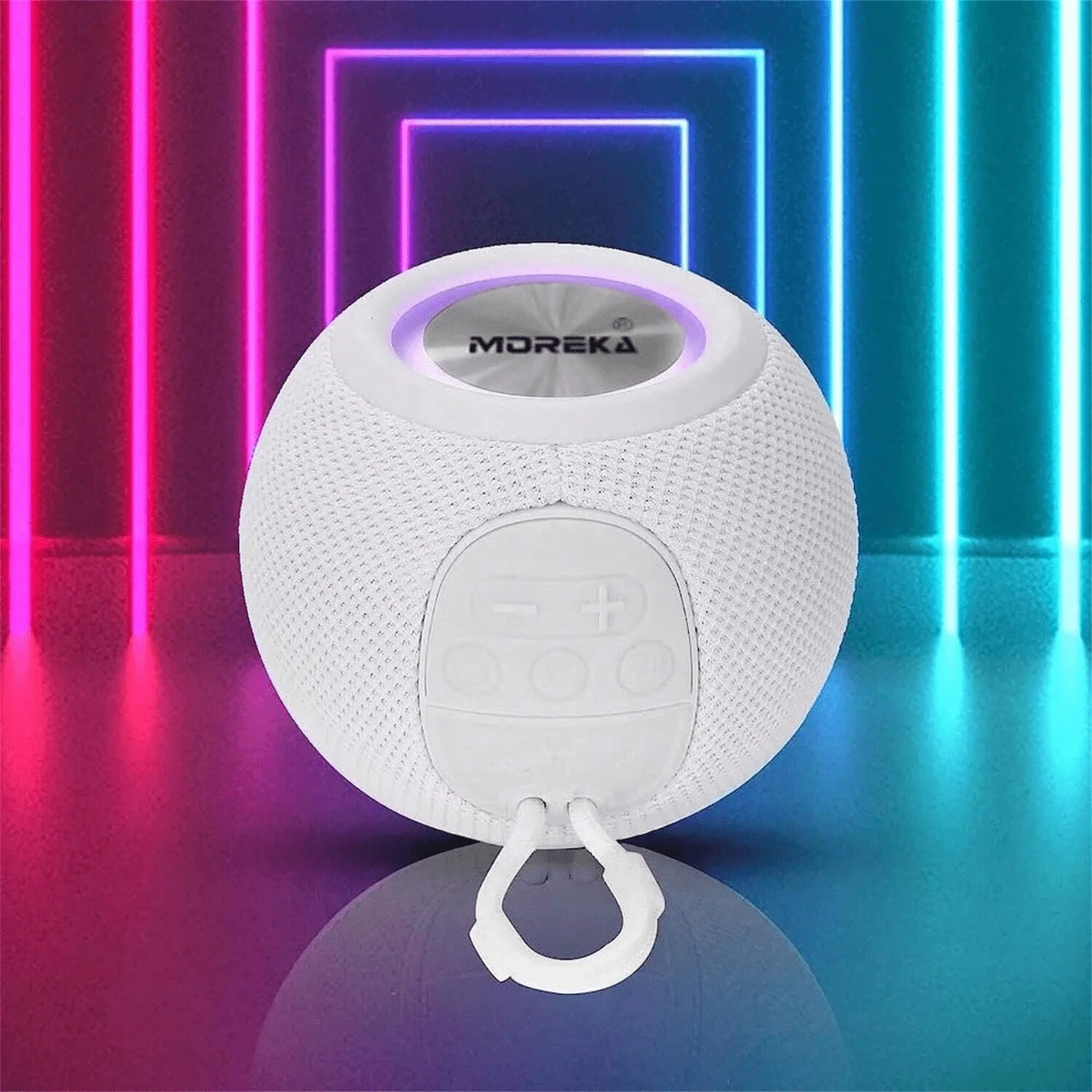 Portable, Exquisite And Compact Wireless Bluetooth Speaker - Grey - View 1