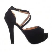 Super Comfort Thin Heel Platform Sandal Women's High Heel Sandal