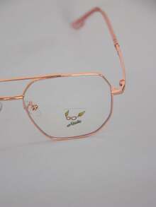 AMIA Women's Metal Eyeglass Frame MOD 72805 - 乾枯玫瑰色 - 查看 5