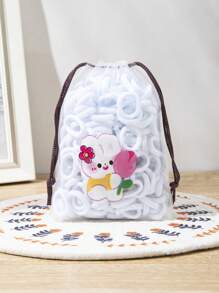 100pcs Children Small Hair Bands Baby Girl Headbands Colorful Kid Elastic Hair Tie Nylon Scrunchie Hair Rope Hair Accessories