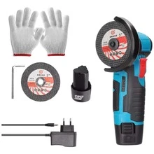 Amoladoras Angulares Mini Esmeriladora De Mano+5 Accesorios - Azul - Ver 1