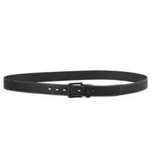 Cinto Em Couro 40mm Largura Masculino Estampado Gravado Fivela PretoCasualVintageFestaLooks para o TrabalhoNegóciosCouro genuínoBordado - Preto - Visão 3