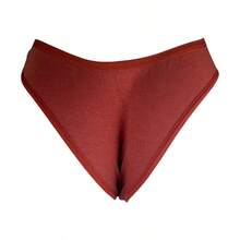 100% Cotton Comfort Thong Panties - 彩色 - 查看 2