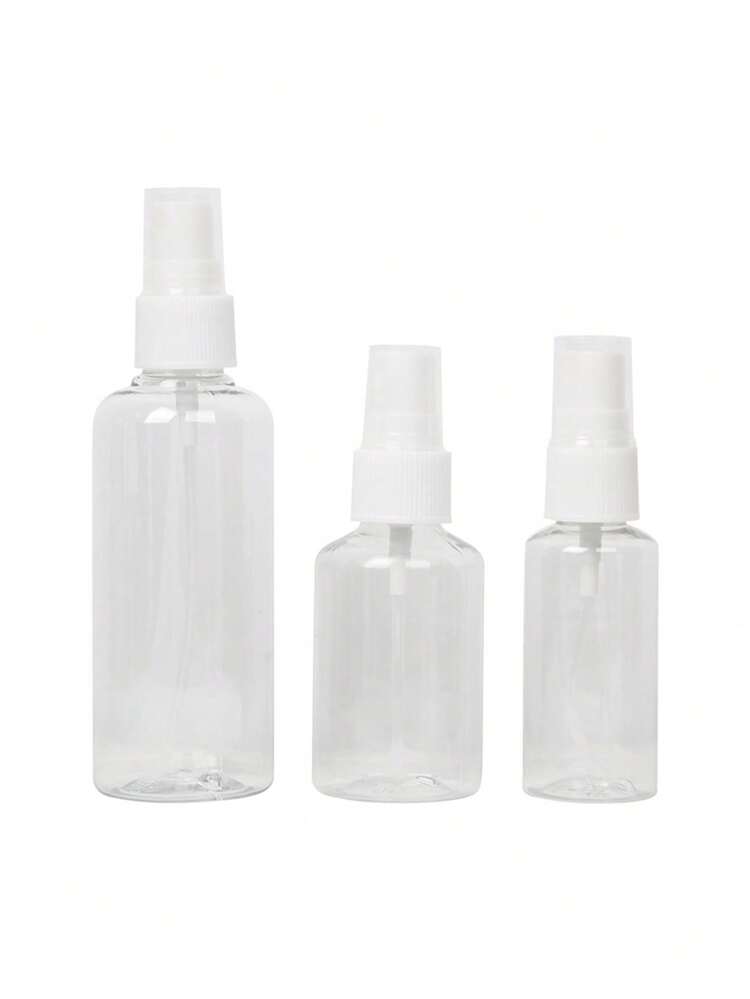 1pc Refillable Mist Spray Bottle, Portable Travel Size Face Mist Sprayer, Fine Mist - Clear - View 4