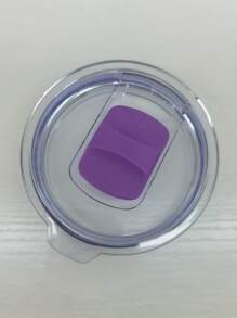 1 个 20/30 盎司玻璃杯盖替换盖，与 YETI 20 盎司玻璃杯防溢杯盖兼容，带磁性滑动开关