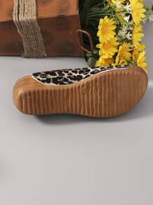 1 Pair Fashion Cross-Border Comfortable Large Size Ladies Wedge Thick Bottom Sandals Suitable For Dresses & Pants, Size 36-43