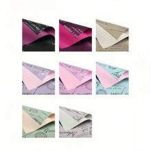 20 张双面双色字母图案包装纸，加厚防水银色英文字母礼品包装纸，适用于圣诞节、婚礼、生日、节日花束