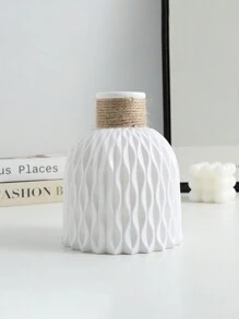 1 pezzo Vaso da fiori in plastica moderno stile nordico, vaso da fiori, cestino, decorazione per casa, soggiorno, festa, matrimonio, decorazione per la casa, decorazione per la stanza, vaso di vetro