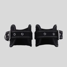 Grilletes Para Tobillo GYM - Negro - Ver 2