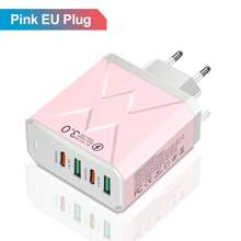 2USB+2PD 兼容 15 充电器超快速充电 iPad 充电器 USB C 壁式充电器快速充电兼容 16 15 14 13 12 11 Pro Max XS X SE2022 iPad,Android 手机壁挂式适用于办公室、学校、宿舍和家庭,超快速充电器兼容 ,旅行充电器插头,快速充电,送给家人、朋友、孩子、生日、圣诞节、冬季的礼物,适合旅行、办公室、宿舍和家庭多端口,适配器 Nan - 查看 7