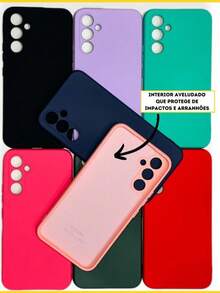 2 In 1 Kit Silicone Cover + 3D Glass Film For Xaiomi POCO X5 PRO - 黑色 - 查看 3