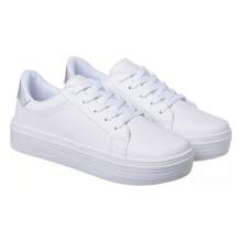 Women's Casual White Comfortable Sneakers New Arrival Fashion Promotion - trắng - Xem 3