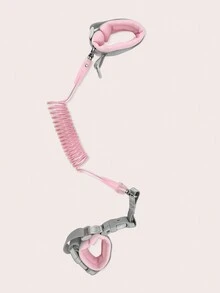 2-In-1 Child Anti-Lost Wristband With Traction Rope, Baby Anti-Lost Bracelet With Lockable Buckle, Harness Strap And Night Light, Prevent Children From Getting Lost - Baby Blue - View 7