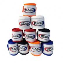 2PCS 1.75M Boxing Hand Wraps High Elasticity Sports Sanda Muay Thai Hand Wrap For Boxing - Red - View 3