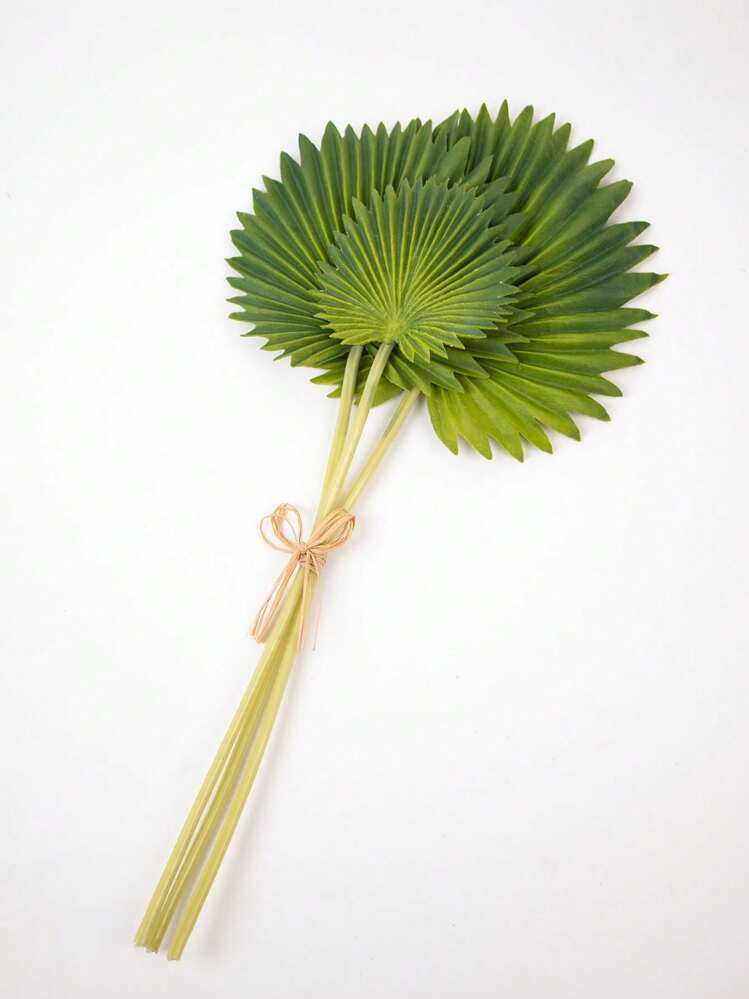 1set/3sets, 7.9in/20cm, Artificial Plants, Tropical Green Plants, Artificial Tropical Palm Leaves, Fake Green Plants, Plastic Monstera Leaves, Fake Plants, 3pcs Artificial Tropical Palm Leaves, Suitable For Home Decor, Hawaii Party Decor, Wedding Decor, Mother's Day, Valentine's Day, Holiday Decor, Outdoor Decor, Yard Decor, Office Decor, Autumn Decor, Room Decor, Tabletop Decor, Garden Decor, Jungle Beach Wedding Decor, Rama Decor, Spring Decor, Gift Rama Gifts Birthday Graduation E-I-D - Green - View 10