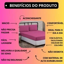 Queen Size 3 Pieces Plain Fitted Sheet Set With Elastic Immediate Shipping - Hồng - Xem 3