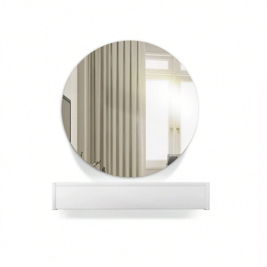 Gaveta Penteadeira Delicada e Compacta Excelente Para Ambientes Pequenos - Quartos e Salas - 40cm Branca ou Preta - Branco - Visão 1