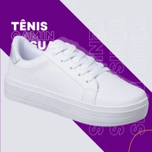Women's Casual White Comfortable Sneakers New Arrival Fashion Promotion - trắng - Xem 1