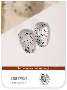 日系网红美甲鹌鹑蛋壳色凝胶指甲油可与任意底色叠涂2024新款流行色百搭斑点纹理光疗凝胶 - 彩色 - 查看 13