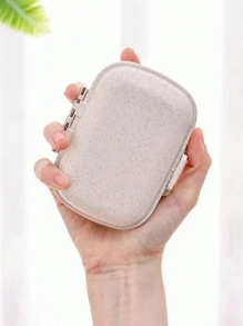 2Pcs/1Pc Travel Pill Box, Portable Medicine Organizer For Camping & Hiking - 8 Compartments, Pocket-Sized, Secure Storage For Daily Doses, Vitamins And Supplements, Easy To Carry And Use Travel Essentials, Travel Organizer For Beach, Summer Vacation Back To School School Supplies Holiday Holiday Essentials Accessories Mini Perfume For Women Perfume For Men Perfume Bottle - Multicolor - View 9