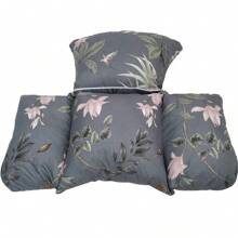 Thick Swing Chair Cushion, Soft Hammock Seat Pad, Breathable Hanging Egg Chair Pillow, Indoor/Outdoor Cozy Lounger Pad, Removable & Washable - 花 - 查看 6