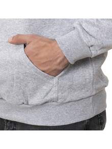 Men's Sweatshirt Printed Cold Weather Top Los Angeles 91 - Xám - Xem 2