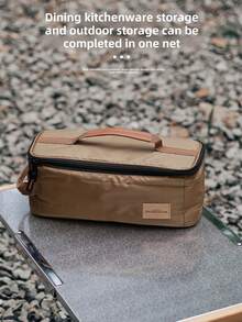 1 Túi đựng đồ nấu nướng cắm trại ngoài trời có ngăn đựng bình nhiên liệu bếp - Nhiều màu - Xem 8
