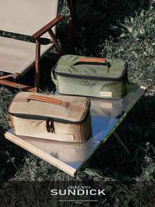 1 Túi đựng đồ nấu nướng cắm trại ngoài trời có ngăn đựng bình nhiên liệu bếp - Nhiều màu - Xem 4