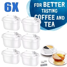 New 6 Pack BRI TA Maxtra+ Plus Water Filter Jug Replacement Cartridges Refills.UK - White - View 3