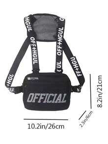 时尚背心 功能风 工作胸包 嘻哈 帅气 街舞 个性背心 学生 运动包 圣诞 秋季 大学 男士包 腰包 斜挎包 男士礼物 尖叫 多功能包 户外 大容量 多功能 便携 感恩节 旅行 冬季假期 男士礼物 黑色包 多功能 时尚休闲 爸爸礼物 男友礼物 度假 搞笑礼物 男士胸包 男士侧包 挎包 皮包 流浪包 - 黑色 - 查看 4