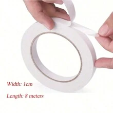 Crafts Double-Sided Tape, Multi-Size Double-Sided Tape For Arts, DIY Photo Album, Gift Packing, Paper Backing, Office & School, Party, Card Making - White - View 8