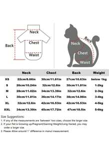 Pulover pentru pisici pentru casă, 5 culori disponibile, cald, solid, moale, polar, prietenos cu pielea, potrivit pentru pisica Sphynx și câinele mic - Gri - Vizualizare 4