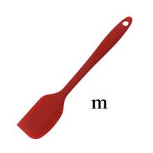 1PC/2PCS/3PCS Silicone Scraper Baking Cream Spatula High-Temperature Resistant Cake Scraper Integrated Butter Scraper