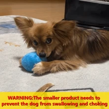 1/2/3pcs Squeaky Dog Toys, Soft Plush Balls With Sound Device, Interactive Food Retrieval Game Suitable For Puppies, Small & Medium Pets (Random Color)