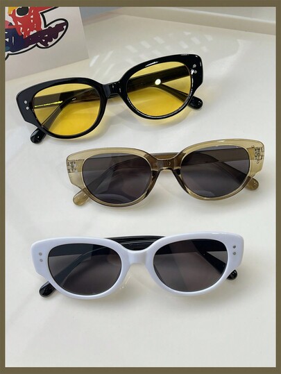 3 piezas/set Gafas de moda casuales de playa al aire libre lindas para niños y niñas