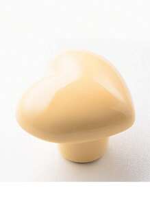 1pc Ceramic Heart Shaped Cabinet Handle, Cute Cartoon Design Drawer Pull For Kids Wardrobe - Multicolor - View 10